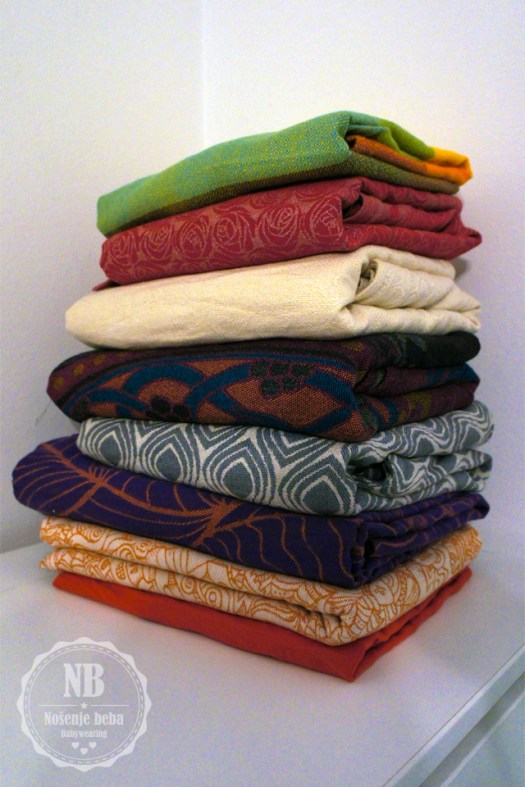 Tkane marame za nošenje