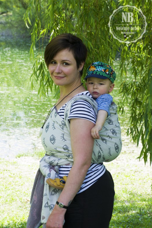 It's very hard to get a decent shot with a teething toddler. 