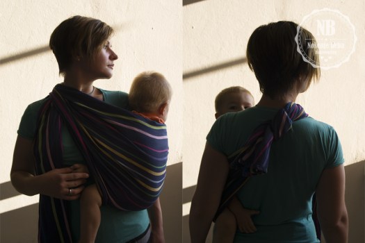 U tkanoj marami Didymos Lisa u vel. 1 koja glumi tradicionalnu indonezijsku/ malezijsku maramu oslikanu voskom u tehnici batik. Selendang (ili kain gedong) tradicionalno se veže beščvorno ali može se vezati i kliznim čvorom kao i meksički rebozo.