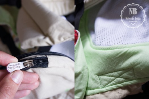 Materijal je lagan, mekan i prozračan.