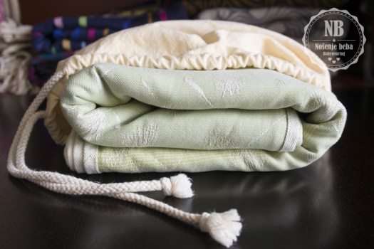 BabyMonkey Dandelion u novom pakiranju: vrećici od tkanog talijanskog pamuka. 