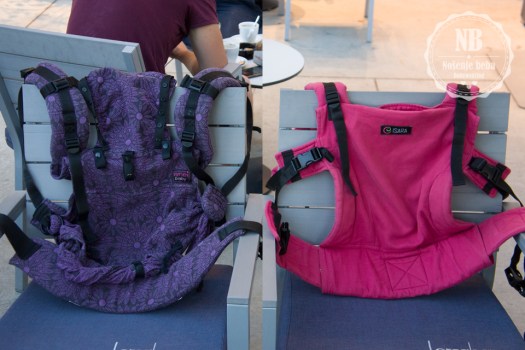 Emeibaby Full Mandala Lila baby sizei ISARA ISARA V3 Full Wrap Conversion - Raspberry (baby size)