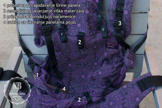 Značajke Emeibaby hibridne nosiljke