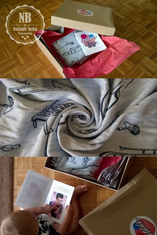 Kad je New Music marama stigla već je iz kutije bila mekana i baršunasta. 