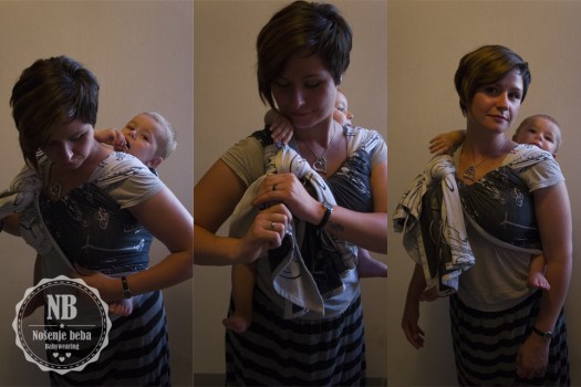 New Music tkana marama vel. 3 u vezu bikini s kliznim čvorom. 