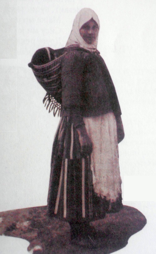 Nošenje u vlaškoj torbi na području Srbije.