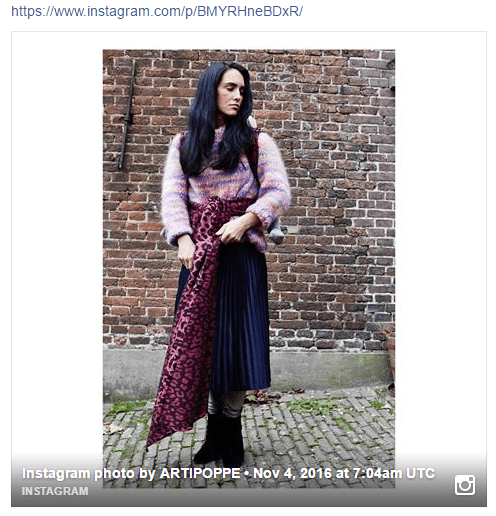 Na što vas podsjeća ova tkana marama? 