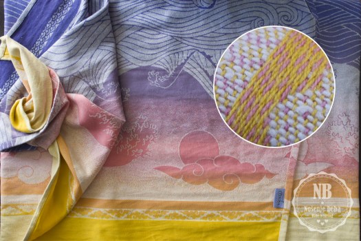 Oscha Okinami Aegle tkanje: u krupnom planu. 