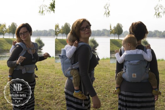 ERGObaby ADAPT s mojim gegavcem od 20 mj. Prosječne sam do jače građe.
