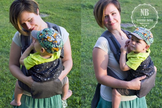 LocoLobo mei tai je nosiljka pogodna za nošenje od 4. mjeseca starosti bebe, tj. kad dobro ovlada mišićima glave i vrata. 