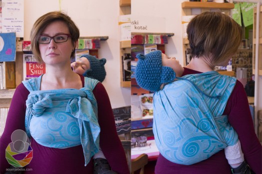 Una Grey se odlično ponaša u višeslojnim vezovima. Na fotografijama je u vezu Wendy's Double Hammock s beščvornim buleria završetkom. 