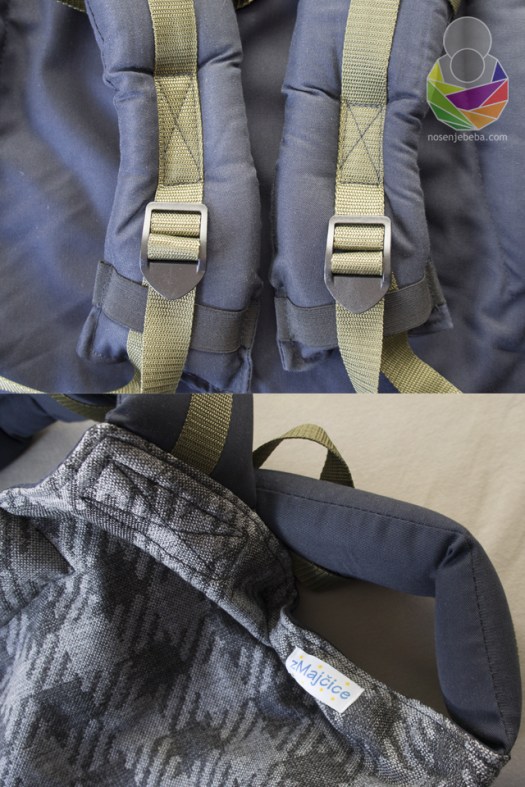 Nisam primjetila razliku u funkcionalnosti ni u udobnosti između različitih veličina pojačanja ("x box") na naramenicama. 