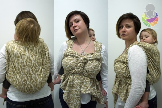 U jednoslojnom vezu ruksak s Date Night završetkom. :-)